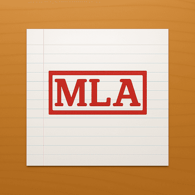 A picture of the MLA Citation Generator App Icon.